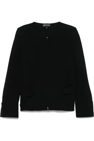 Emporio Armani Ribstrikket jakke
