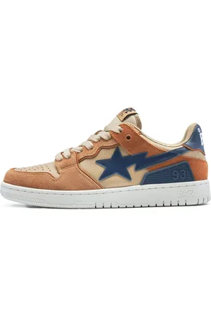 A Bathing Ape Sneakers med stjernemærke og snøre