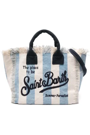 MC2 SAINT BARTH Colette-strandtaske med striber