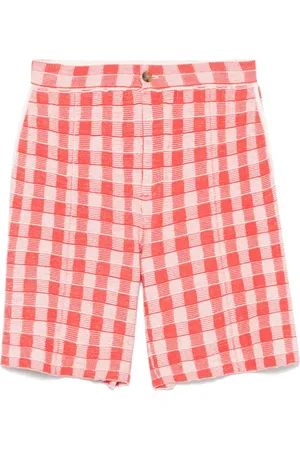 Guest In Residence Gingham-ternede shorts