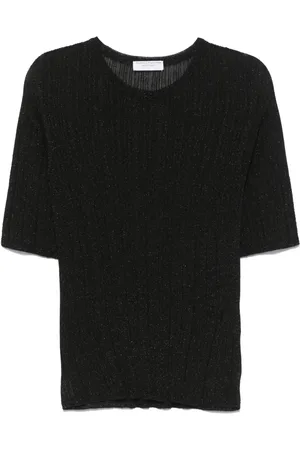 Majestic T-shirt med rund hals