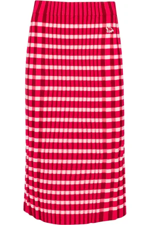 Maison Kitsuné Ternet nederdel i strik