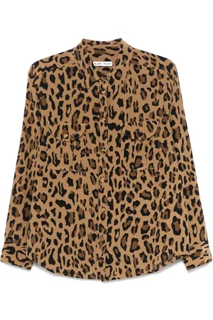 Blazé Milano Skjorte med leopardtryk
