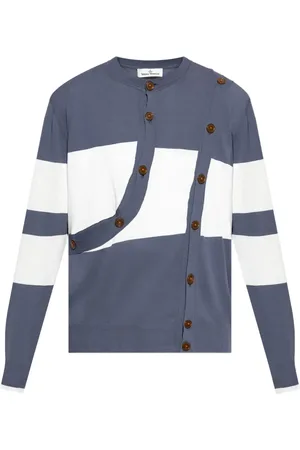 Vivienne Westwood Cardigan med colourblocking