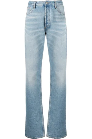 The Attico Boyfriend-jeans med stenvasket effekt