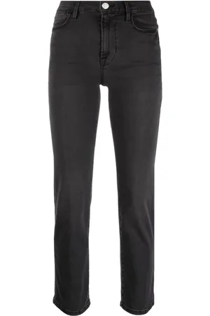 Frame Cropped jeans med lige ben