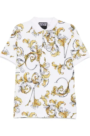 VERSACE Polo med baroktryk