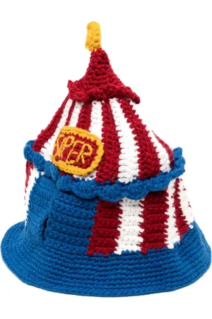 KIDSUPER STUDIOS Hæklet Circus hat