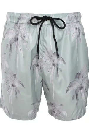 MAUNA KEA Badeshorts med palmetryk