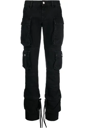The Attico Jeans med lige ben og mellemhøj talje