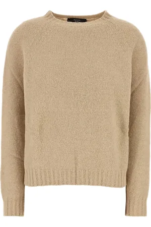 Max Mara Tekstureret sweater i strik