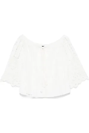 Pinko Bluse med off-shoulder-snit