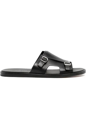 santoni Lædersandaler med spænde