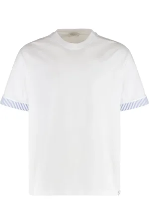 Paolo Pecora T-shirt i bomuld med rund hals