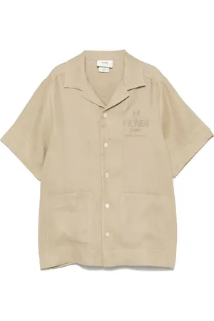 Fendi Skjorte med broderet logo