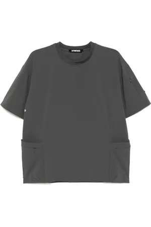 Spoonyard T-shirt med sidelommer og lynlås