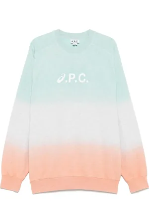 A.P.C. X asics sweater med logotryk