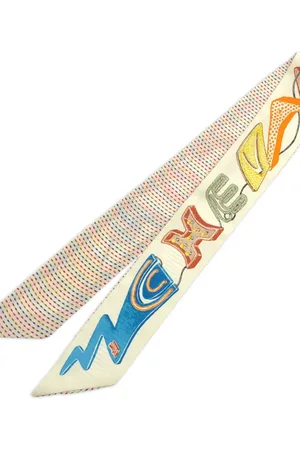 Hermès Chevaloscope Pointille bandeau-tørklæde fra 00