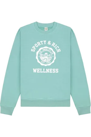 Sporty & Rich Wellness sweatshirt med rund hals