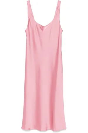 Ralph Lauren Mellemlang kjole i satin