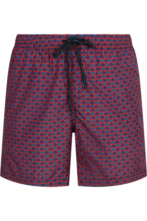 DRUMOHR Badeshorts i mønstret jacquard