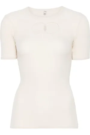 Baserange T-shirt med kæde