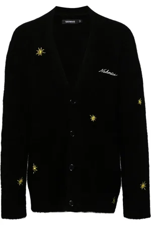 Nahmias Cardigan med broderet solskinslogo