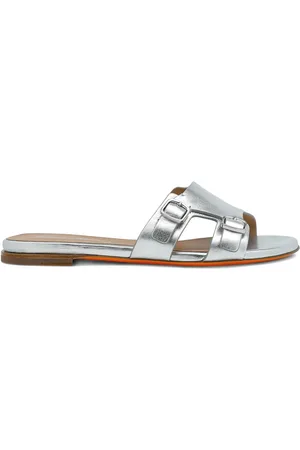 santoni Sandaler med spænde og åben tå
