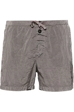 Stone Island ECONYL® badeshorts med kompasapplikation