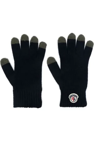 Moncler Handsker med kontrastkant