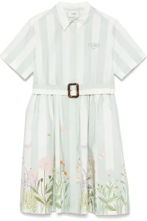 Fendi Kjole med broderet logo