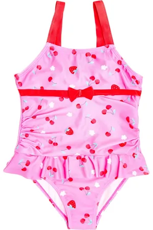 SOLISWIM KIDS Badedragt med frugttryk