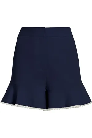 Cinq A Sept Ditsy Neema seersucker-shorts