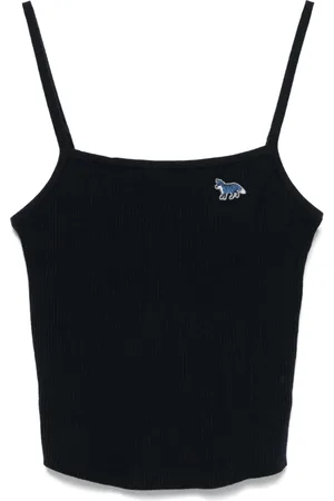 Maison Kitsuné Tanktop med rævemotiv