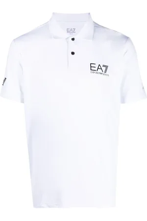 EA7 Polo med logotryk