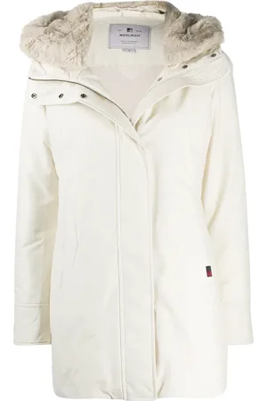Woolrich Frakke med hætte og lynlås