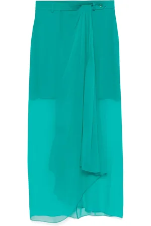 Alberta Ferretti Draperet nederdel