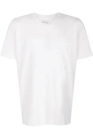 Les Tien T-shirt med brystlomme