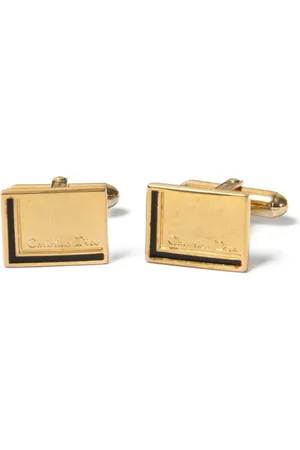 Dior Manchetknapper med indgraveret logo fra 1990