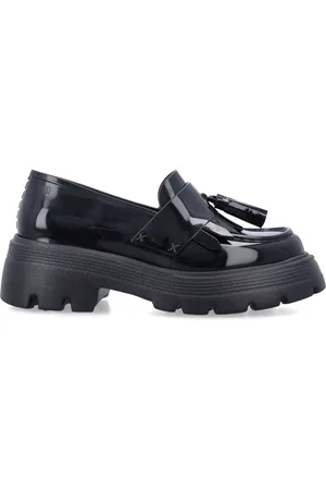 Comme des Garçons X Melissa loafers med kvastdetalje
