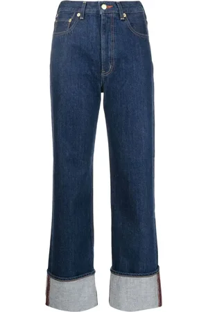 TU ES MON TRESOR Højtaljede The Carnelian jeans med lige ben