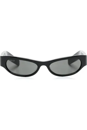 Gucci Cat-eye solbriller med logoplade