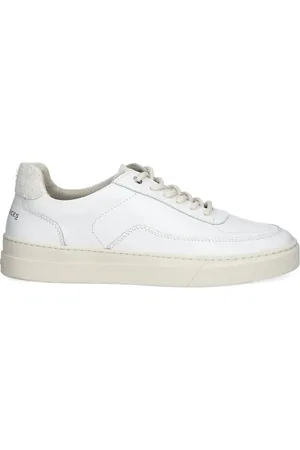Filling pieces Hvide sneakers i læder