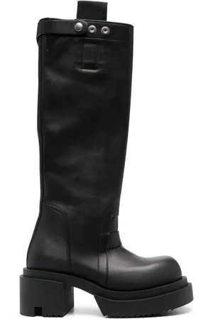 Rick Owens Knæhøje Bogun støvler