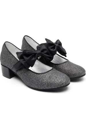 MONNALISA 30mm ballerinasko med sløjfedetalje