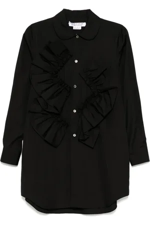 Comme des Garçons Skjorte med flæser