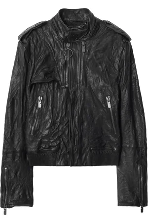 Burberry Bikerjakke i læder