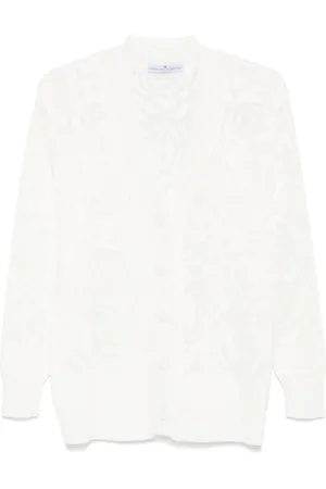 ERMANNO SCERVINO Blomstret jacquard-kasket