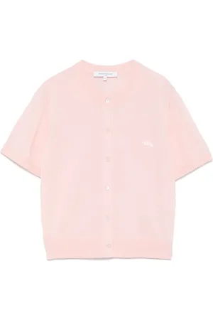 Maison Kitsuné Top med rævemotiv