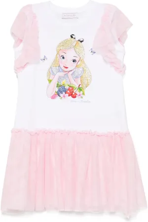 MONNALISA X Disney kjole med Alice-tryk